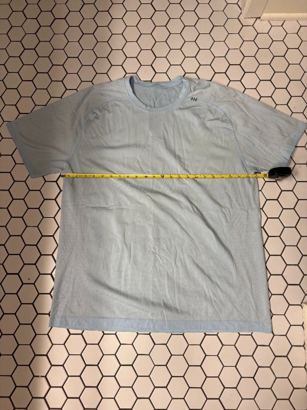 Lululemon Metal Vent Tech Shirt XXL Light Blue Men's Athletic Tee